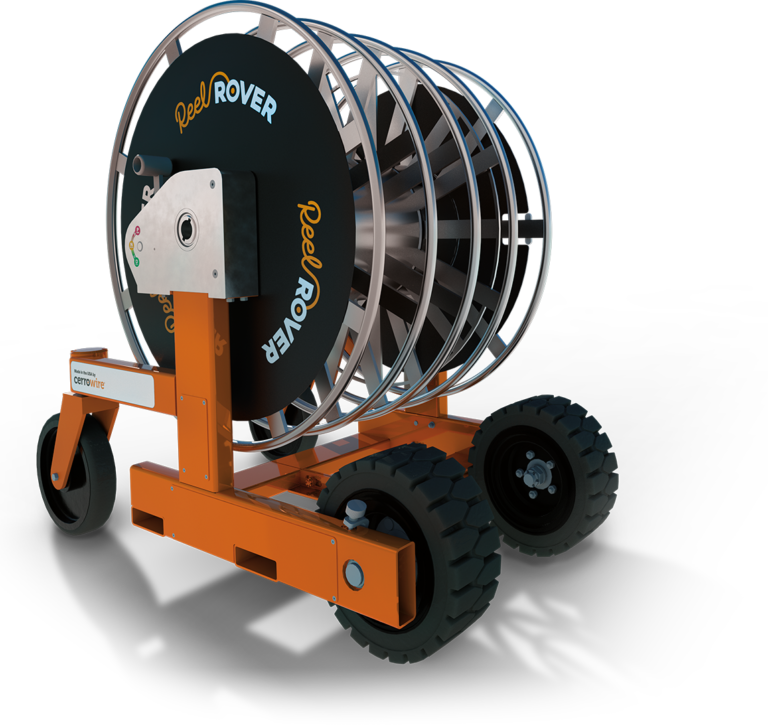 Electrical Wire Cable Reel | Wire Caddy With Wheels | ReelRover