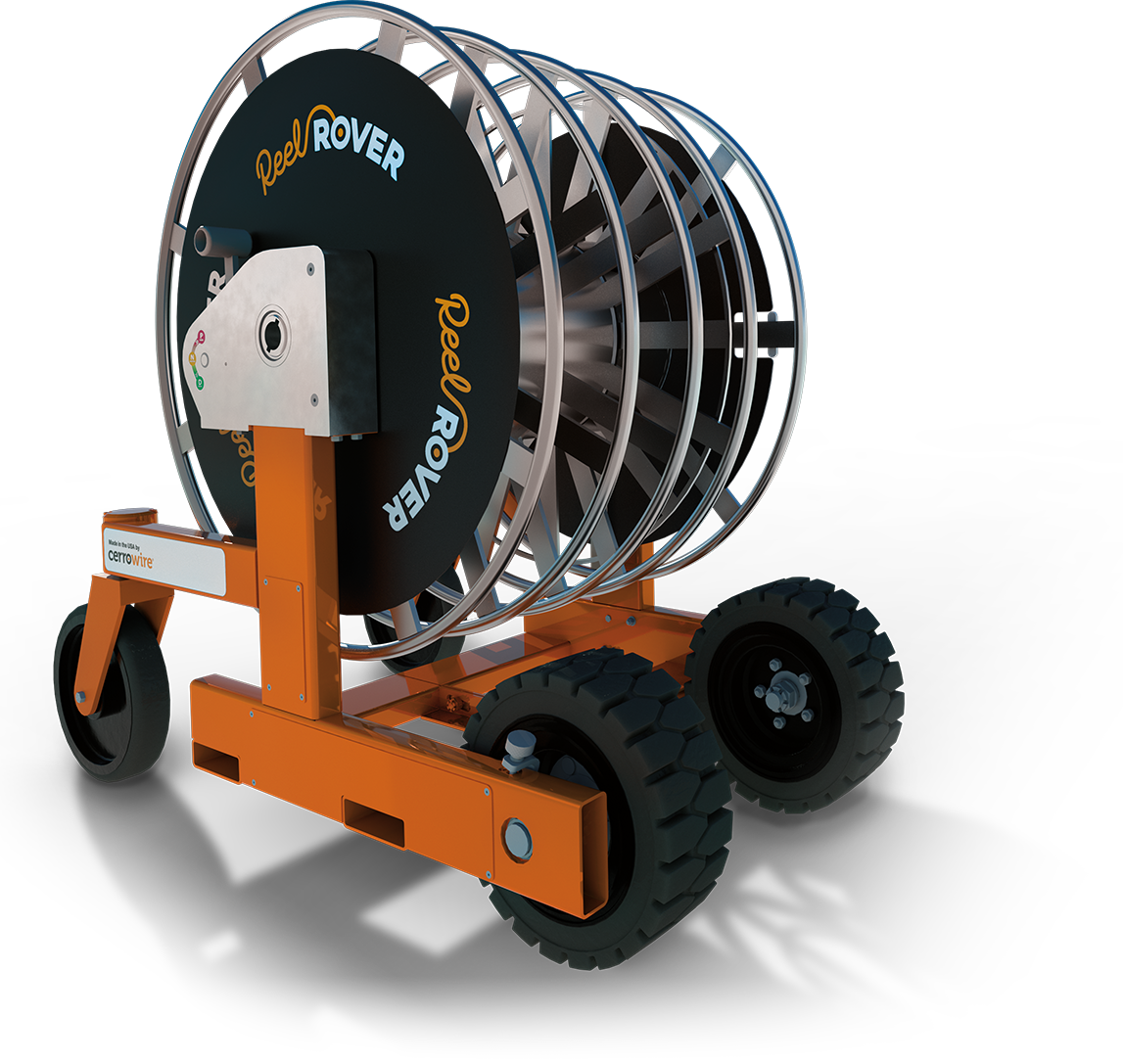 Electrical Wire Cable Reel, Wire Caddy With Wheels
